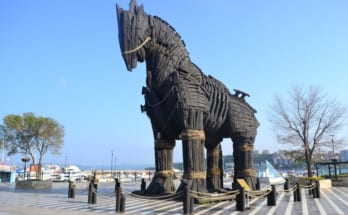 Con ngựa thành Troy di sản nổi tiếng thế giới