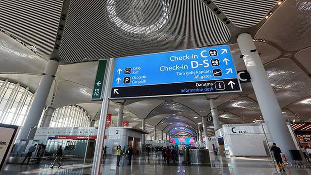 Quang cảnh sân bay Istanbul được thiết kế rộng, có quy mô và mang tầm đẳng cấp quốc tế