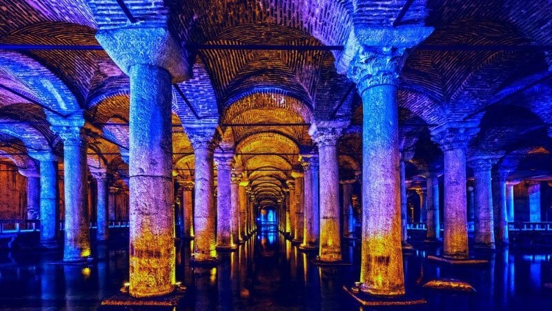 Thành phố dưới lòng đất Underground Water Cistern nổi tiếng