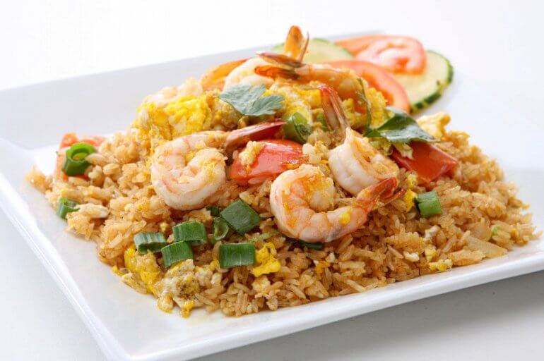 Cơm chiên (khao pad poo)