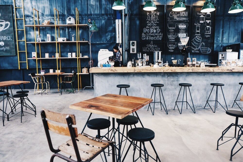 Không gian quán cafe vô cùng “ chất” tại quán cafe Là Việt