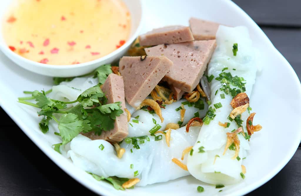Bánh ướt chả bò, bánh ướt lòng heo
