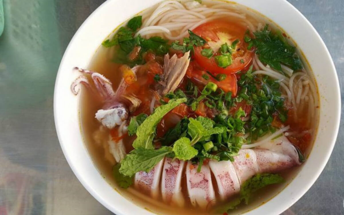 Bún mực
