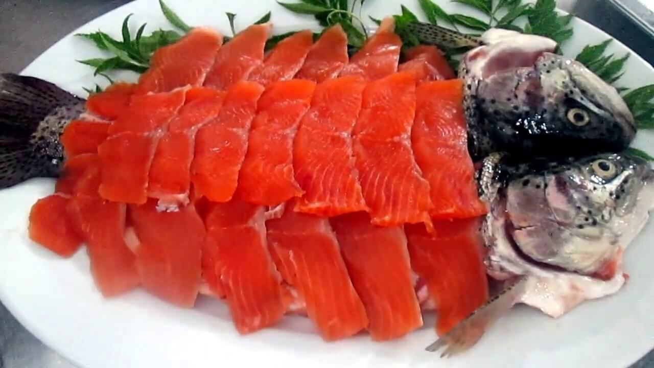 Cá hồi, cá tầm tươi