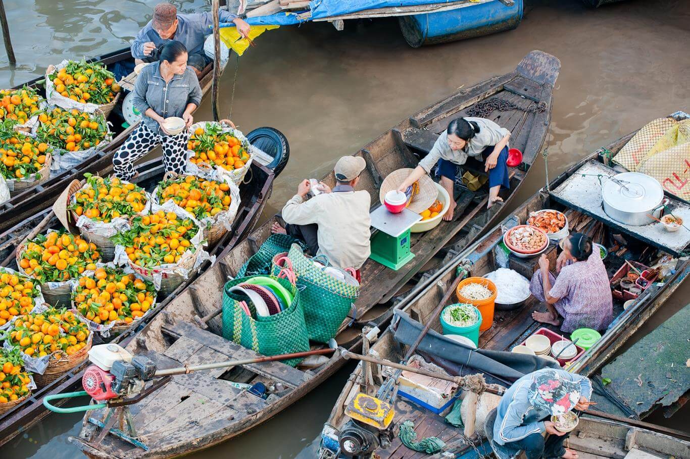 Chợ nổi Cái Răng nét văn hóa đặc trưng miền tây
